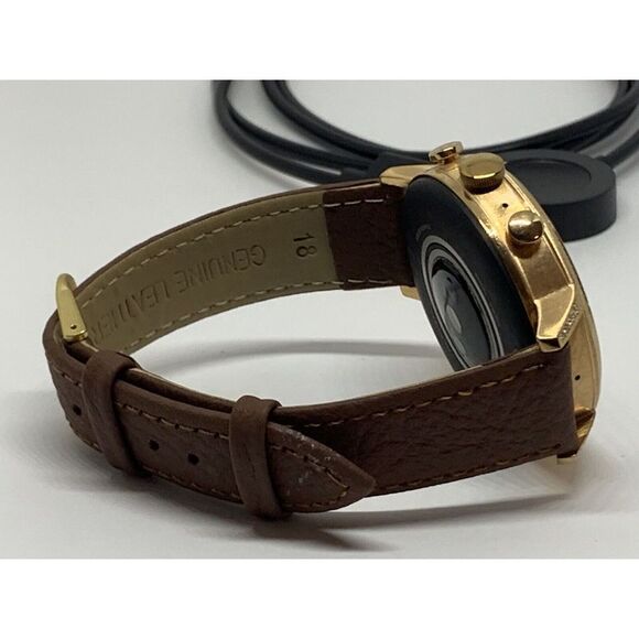 Fossil Gen 4 Authentic Digital Dial Smart Watch Custom Band FTW6015 QT454 - Picture 9 of 12